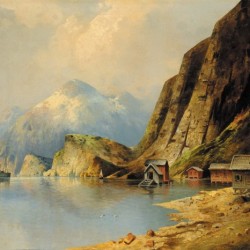 Houses by the lake